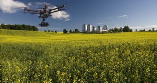 Drones utilized for large scale agriculture